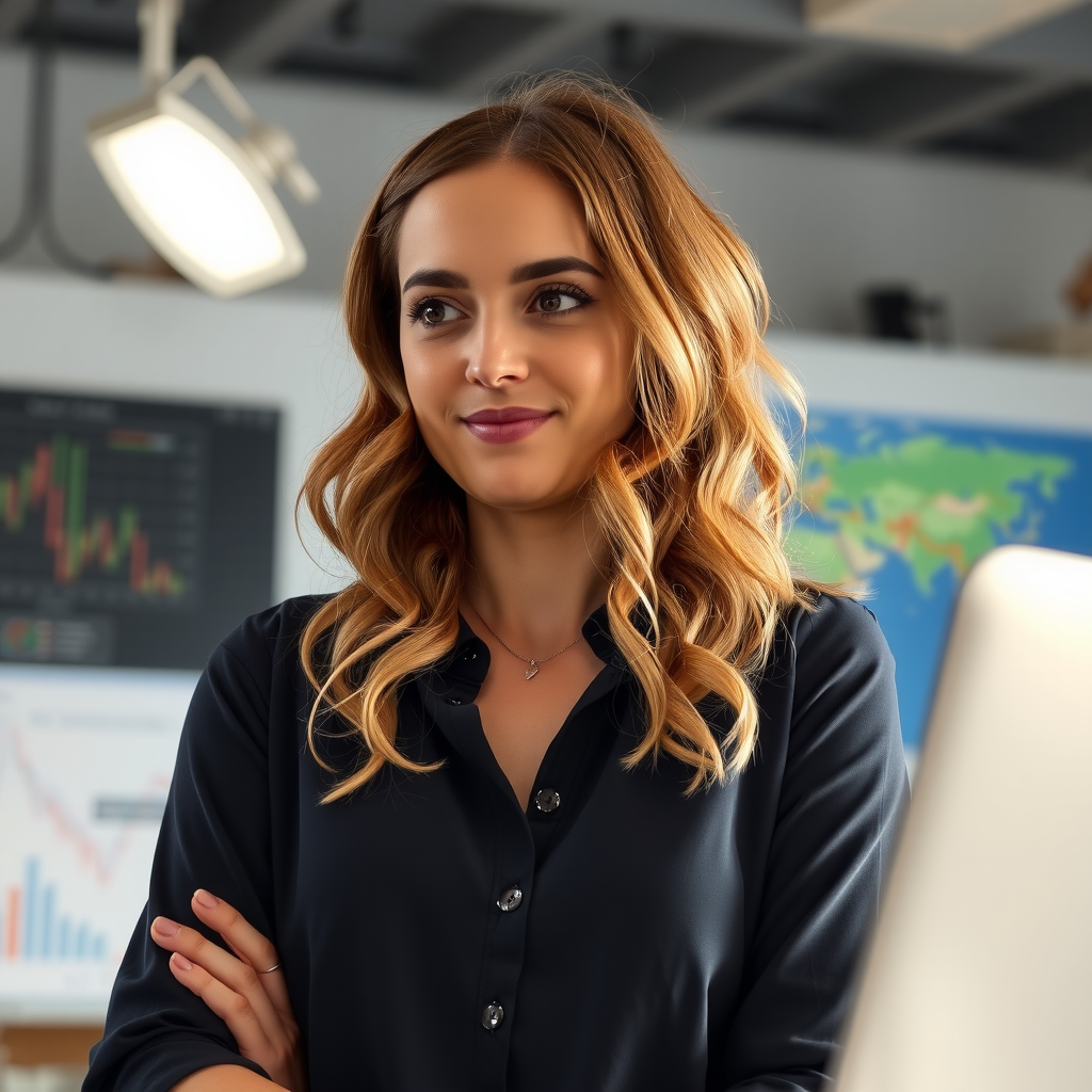 Emily Watson, Data Science Expert and Tutorial Author, working with Python data visualization tools and PyCharm Professional Edition