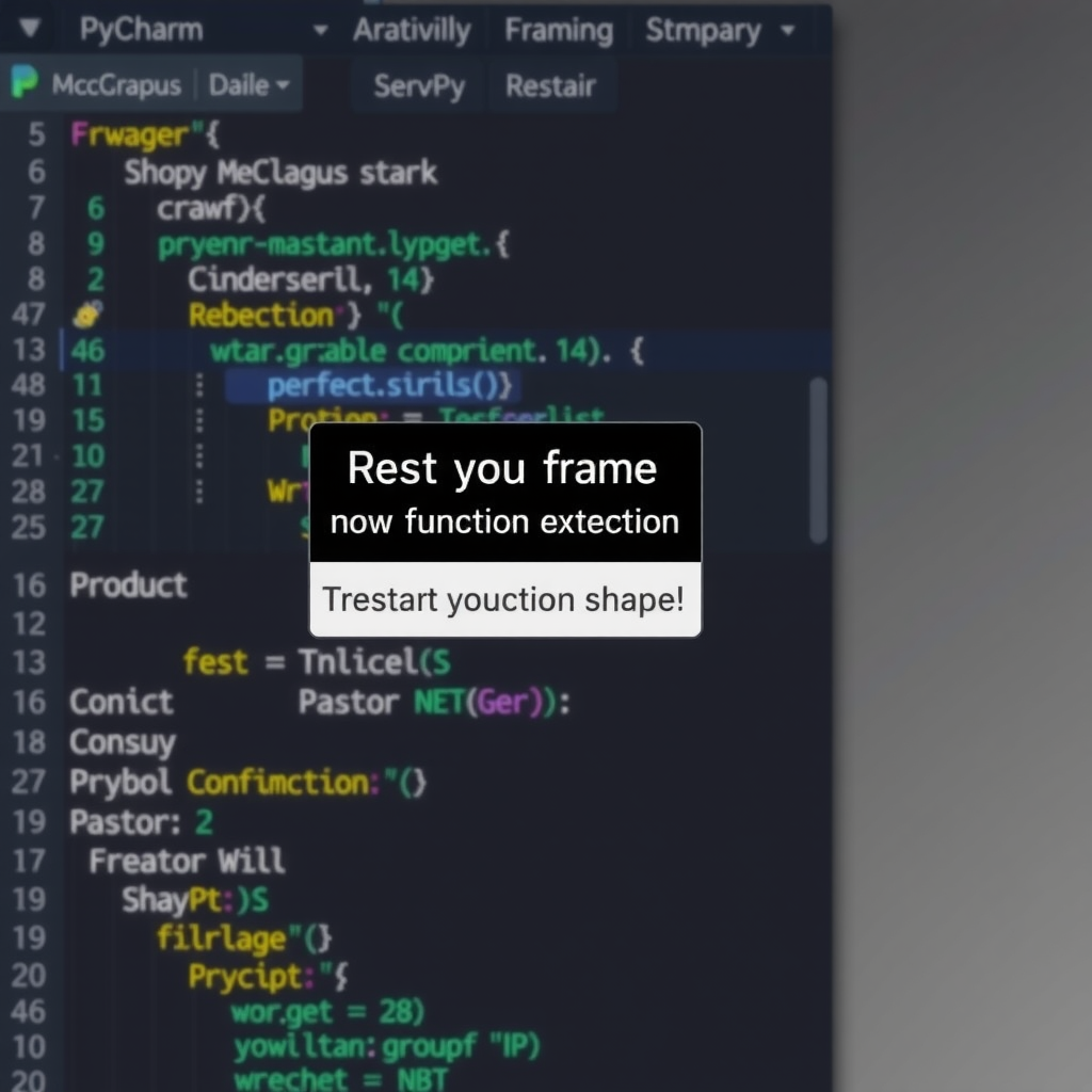 PyCharm call stack panel with drop frame option highlighted for restarting function execution